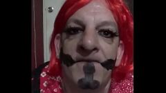 Putar Biseksual Crossdressing Gay Mark Wright's Painted Cock Fetish dan Handjob Cumshot