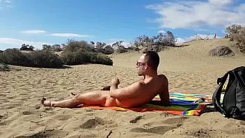 play सार्वजनिक हंडजोब में के टीलों के gran canaria