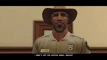 Afspelen Sims 4 - jonge cowboy wordt geneukt door sheriff