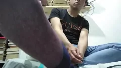 Putar Hot Gay Amatir Handjob: Sialan Pantat dan Sol Saya