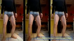 Oynat Kendini beğenmiş 'Meksika Amatör Alejandro Mistral, etini ve toplarını sıkı iç çamaşırlarında yanıp söner
