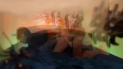 Odtwórz Halloween Orgasm: Ghost Goth Femboy Jon Arteen zostaje pieprzony